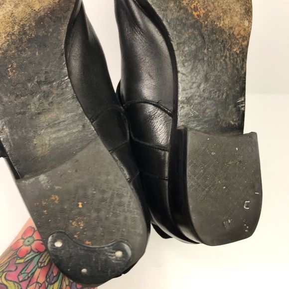 Espace Robert Clergerie Leather Harness Booties - Picture 5 of 8